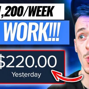 INCREDIBLE +$1,200/WEEK Method To Earn Money Online WITHOUT Working | Affiliate Marketing 2023
