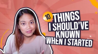 Things I Should've Known When I Started