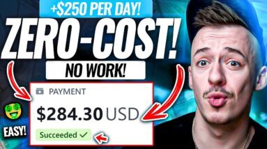 ZERO-COST +$250 Per DAY Method For Newbies (Make Money Online In 2023)