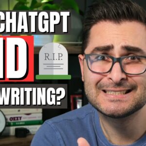 ChatGPT and Copywriting - Are Copywriters Done For?