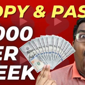 Earn $1000s Per Week Copy & Paste Youtube Shorts (New Method)