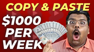 Earn $1000s Per Week Copy & Paste Youtube Shorts (New Method)