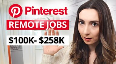 Pinterest Jobs Hiring Now - Make Six Figures Working from Home