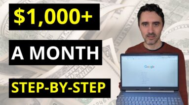 Make $1,000+ Monthly Using This SIMPLE Google Method