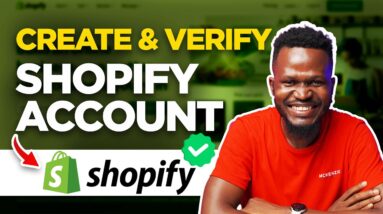 Shopify Tutorial For Beginners - How To Create and Verify A Shopify Account In Nigeria