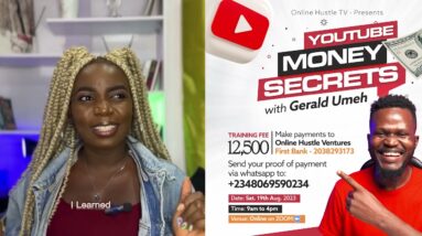 How To Make Money on YouTube - YouTube Money Secrets with Gerald Umeh