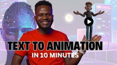 I Turned Text to Animation Video using FREE AI Tools - This Is Mind blowing!