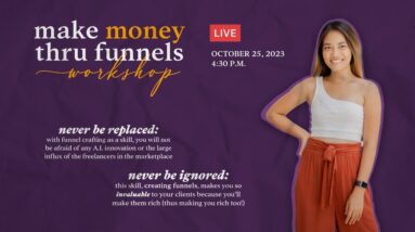 Make Money Thru Funnels LIVE Workshop #CashInLikeNeverBefore