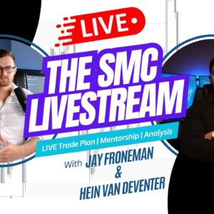 🔴The SMC Livestream Mentorship | SMC & ICT Top Down and Trade Plan | Forex | Indices