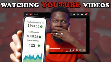 Earn $3.80 Per YouTube Video You Watch | Make Money Online Watching Videos YouTube for FREE in 2024