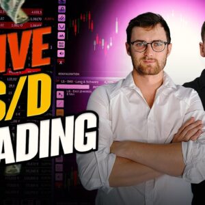 🔴The SMC Livestream | Live Price Action Top Down Analysis and Trade Plan | Forex | Indices
