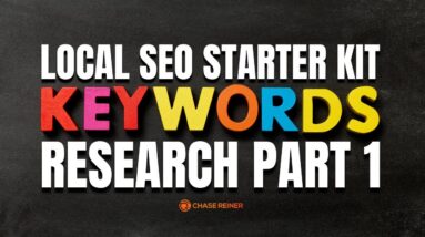 Local SEO Starter Kit P1. Keyword Research