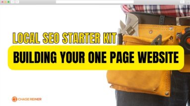 Local SEO Starter Kit P2. Building Your One Page Website