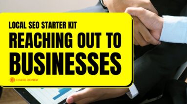 Local SEO Starter Kit Part 4. Reaching Out to Businesses