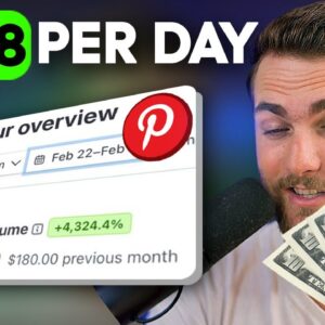Lazy Pinterest Affiliate Marketing 2024 EXPOSED How I Made $418,28 in 1 day (BRAND NEW TUTORIAL)