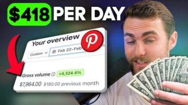 Lazy Pinterest Affiliate Marketing 2024 EXPOSED How I Made $418,28 in 1 day (BRAND NEW TUTORIAL)