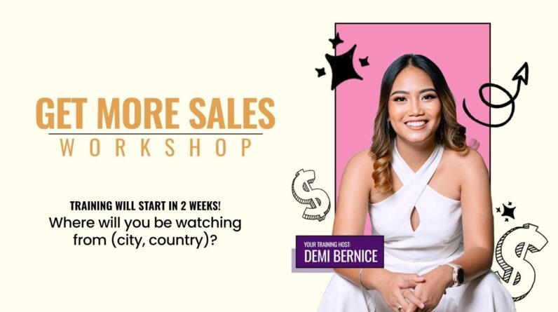 Get More Sales Workshop (FREE Training)