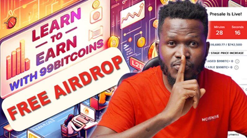 FREE Crypto Airdrops with 99Bitcoin Presale  - Get in Early!