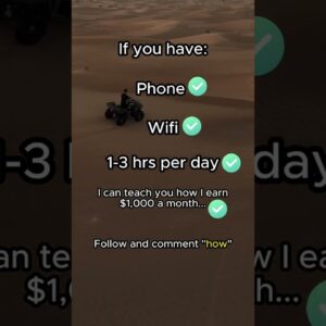 How to make 1K a month?
