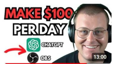 EASIEST Way to Make $100 Per Day With Chat GPT / AI (Even if You're a Beginner)