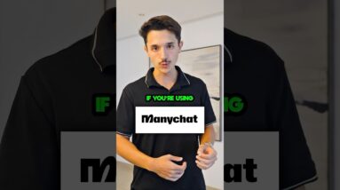 If you use Manychat you have to watch this 👇