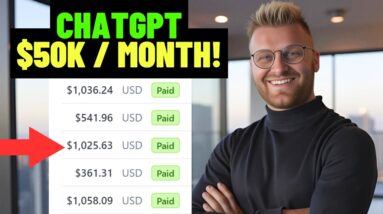 I Make $50,000 Monthly With ChatGPT! Now It's Your Turn (Make Money Online With ChatGPT)