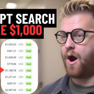 NEW ChatGPT Search Feature Makes $1,000 Daily (Make Money Online With ChatGPT)