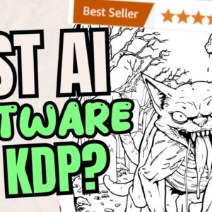 Is this the best AI software for Amazon kdp coloring books?