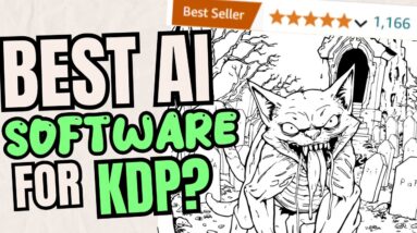 Is this the best AI software for Amazon kdp coloring books?