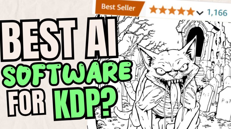 Is this the best AI software for Amazon kdp coloring books?