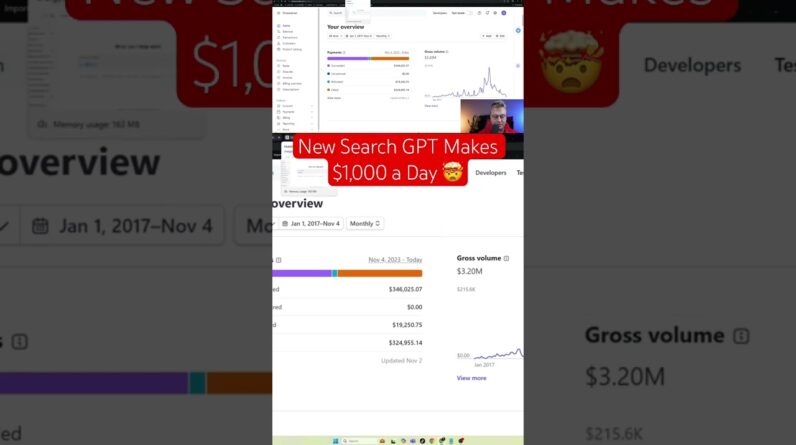 NEW Search GPT (ChatGPT Search Feature) Make $1,000 a Day With THIS!