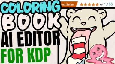 Nurie Creator's Amazon KDP Coloring Book Editor REVEALED