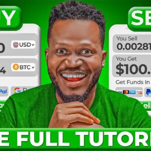 How to Buy & Sell BITCOIN with your phone in Nigeria for Beginners in 2025 with CoinEx-Full Tutorial