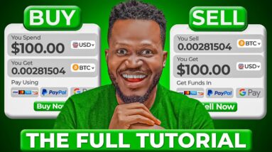 How to Buy & Sell BITCOIN with your phone in Nigeria for Beginners in 2025 with CoinEx-Full Tutorial