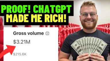 ChatGPT Made Me MILLIONS! Here's PROOF! (Make Money Online With ChatGPT)