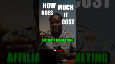 How much it costs to start affiliate marketing